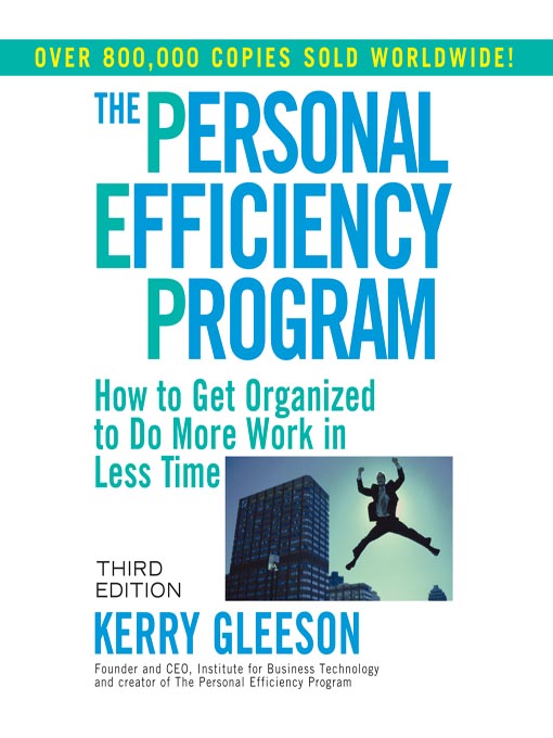 Title details for The Personal Efficiency Program by Kerry Gleeson - Available